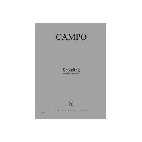  Campo Regis - Sounding - Piano Et Orchestre