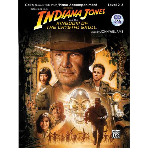  Williams John - Indiana Jones - Crystal Skull + Cd - Cello And Piano