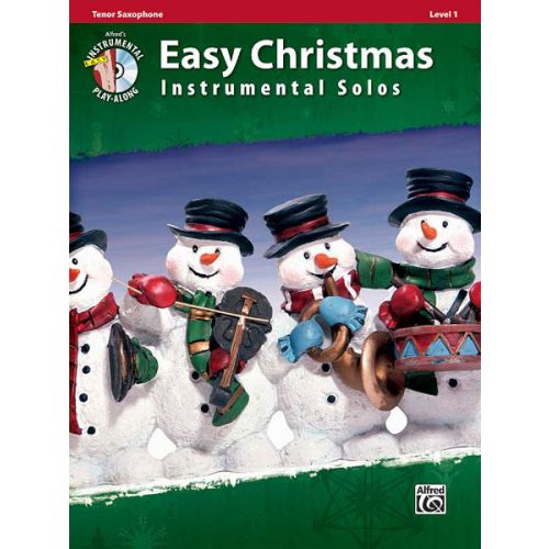  Easy Christmas Instrumental Solos + Cd - Saxophone And Piano