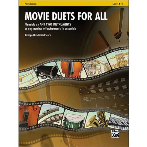  Story Michael - Movie Duets For All - Percussion