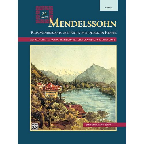  Paton John Glenn - Mendelssohn 24 Songs - Solo Voice (par 10 Minimum)