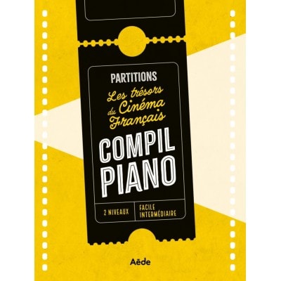 COMPIL PIANO LES TRESORS DU CINEMA FRANCAIS