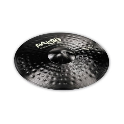 PAISTE CYMBALES RIDE 900 SERIE COLOR SOUND BLACK 20" HEAVY 