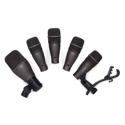 DK705 PACK 5 MICROPHONES DYNAMIQUES POUR BATTERIE