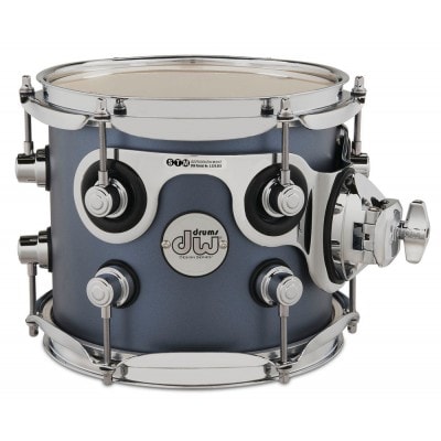 DW DRUM WORKSHOP TOM DESIGN BLUE SLATE 08x07