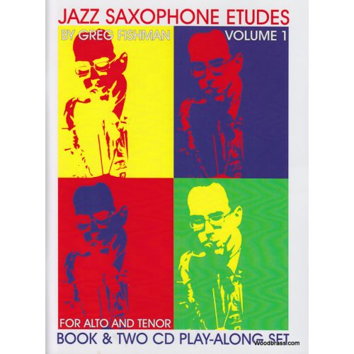  Fishman G. - Jazz Saxophone Etudes Vol. 1 + 2 Cd's