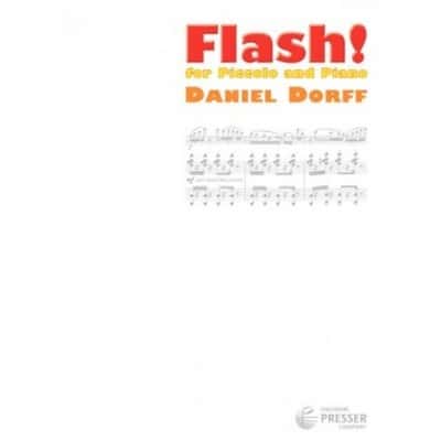 THEODORE PRESSER COMPANY DORFF DANIEL - FLASH - PICCOLO & PIANO