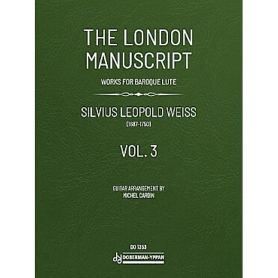 DOBERMAN YPPAN SILVIUS LEOPOLD WEISS - LONDON MANUSCRIPT VOL.3