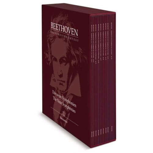 BEETHOVEN L. (VAN) - THE NINE SYMPHONIES - COFFRET DE 9 CONDUCTEURS