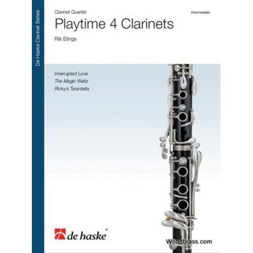  Elings Rik - Playtime - 4 Clarinettes