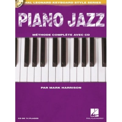 Harrison Mark - Piano Jazz + Cd - Edition Francaise 