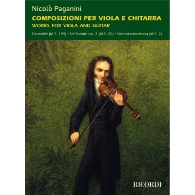 PAGANINI NICOLA - COMPOSIZIONI PER VIOLA E CHITARRA