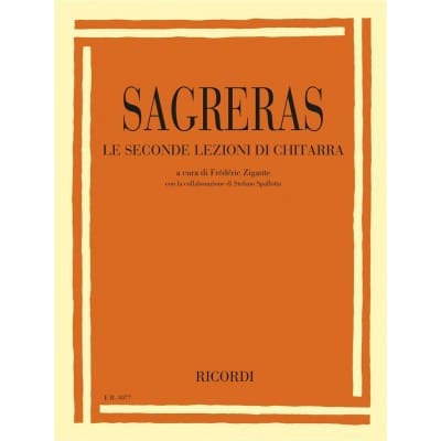 SAGRERAS J.S. - DEUXIEMES LEÇONS DE GUITARE (ZIGANTE)
