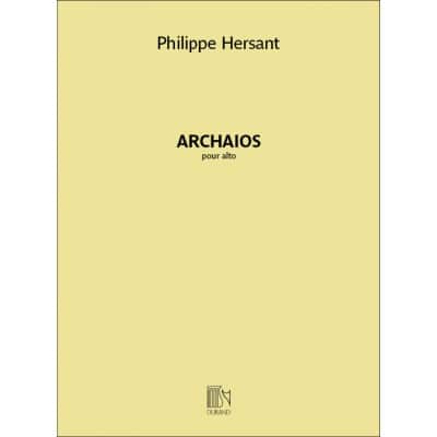 HERSANT PHILIPPE - ARCHAIOS - ALTO