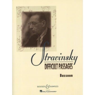STRAVINSKY I. - DIFFICULT PASSAGES FOR BASSOON