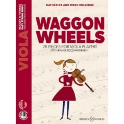 BOOSEY & HAWKES COLLEDGE K. & H. - WAGGON WHEELS - ALTO (AUDIO ONLINE + PIANO)