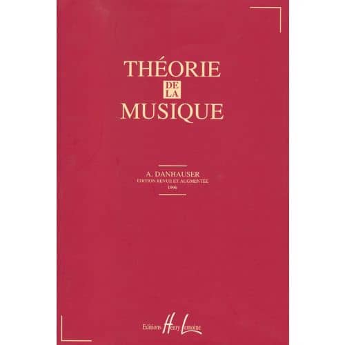 Danhauser Adolphe - Théorie De La Musique