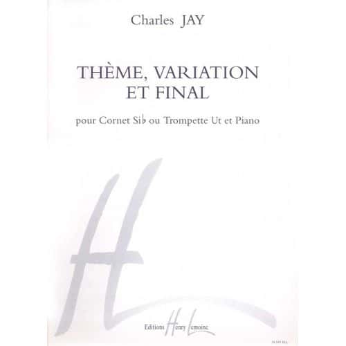  Jay Charles - Thème, Variation Et Final - Trompette, Piano