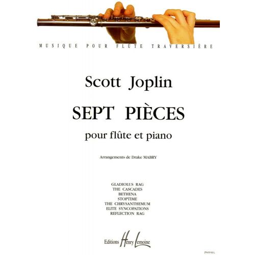 Joplin Scott - Pièces (7) - Flute, Piano