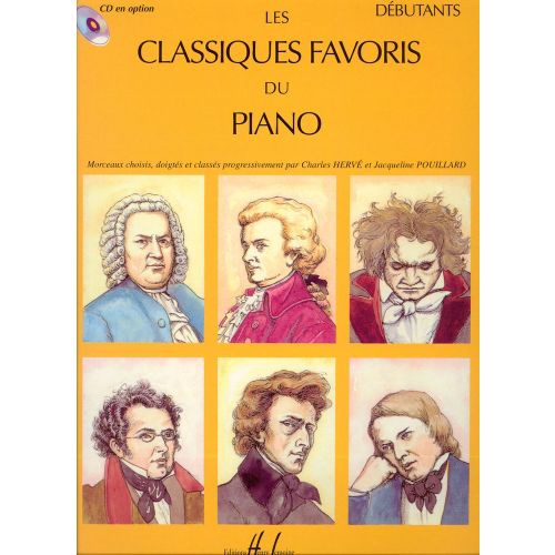  Classiques Favoris Vol.débutants - Piano