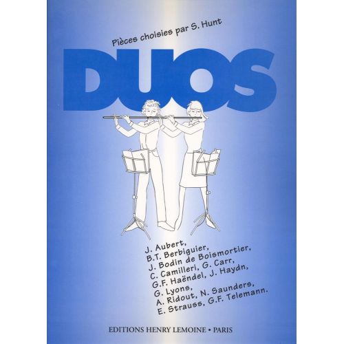 HUNT SIMON - DUOS - 2 FLUTES