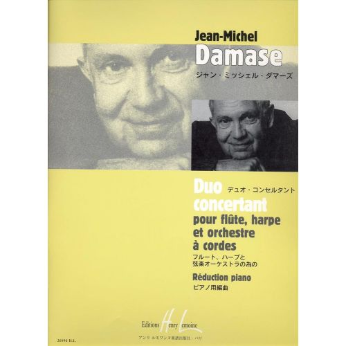  Damase Jean-michel - Duo Concertant - Flute, Harpe, Piano