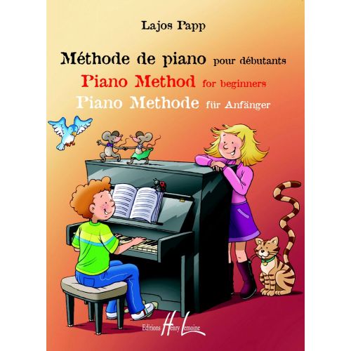 LEMOINE PAPP LAJOS - METHODE DE PIANO POUR DEBUTANTS | Woodbrass.com