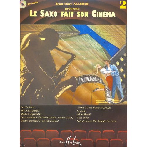  Allerme Jean-marc - Le Saxophone Fait Son Cinéma Vol.2 + Cd