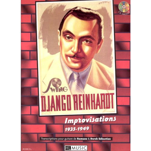 LEMOINE REINHARDT DJANGO - IMPROVISATIONS 1935-1949 - GUITARE