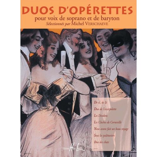  Verschaeve Michel - Duos D'opérettes - Soprano,baryton,piano