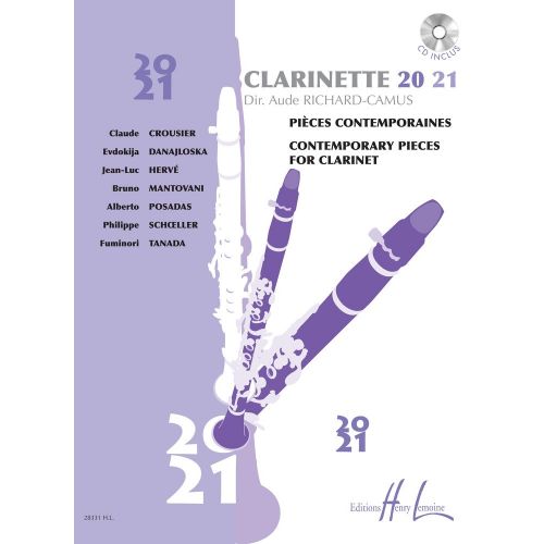  Richard-camus Aude - Clarinette 20-21 + Cd