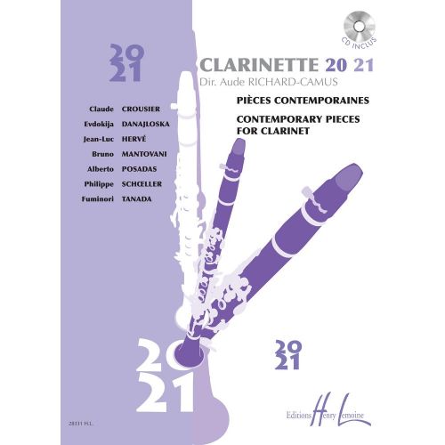 LEMOINE RICHARD-CAMUS AUDE - CLARINETTE 20-21 + CD