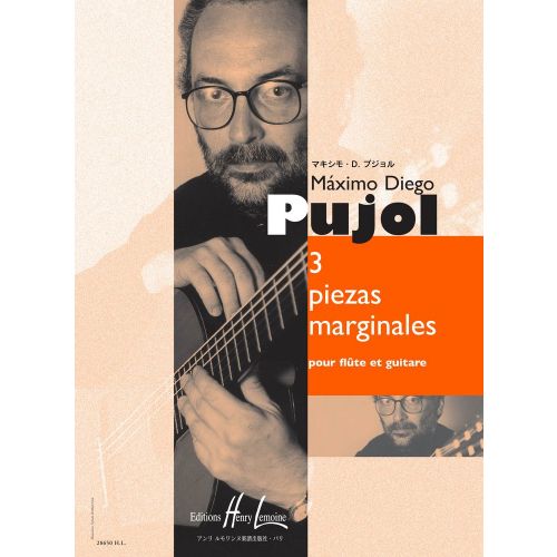  Pujol M.d. - 3 Piezas Marginales - Flute, Guitare