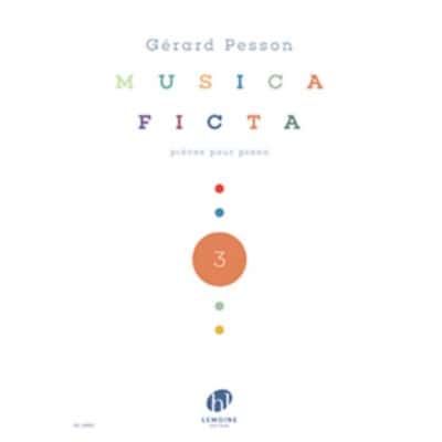 PESSON G. - MUSICA FICTA VOL.3 - PIANO 