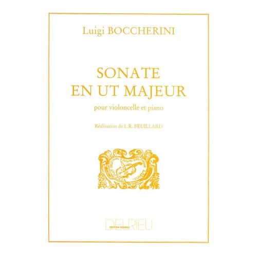  Boccherini L. - Sonate En Ut Maj. - Violoncelle, Piano