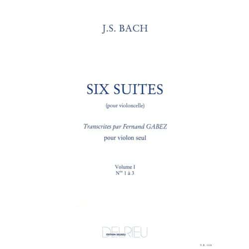  Bach J.s. - Suites (6) Vol.1 - Violoncelle