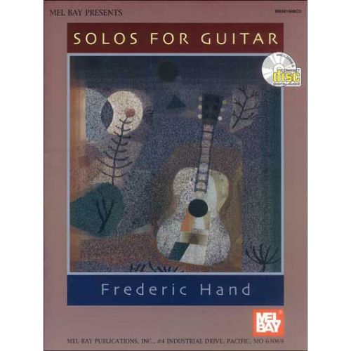  Hand Frederic - Solos For Guitar + Cd - Guitar