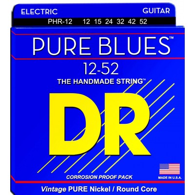 DR STRINGS PHR-12 PURE BLUES 12-52