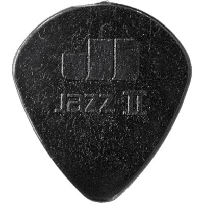 JIM DUNLOP NYLON JAZZ II1.18 BLACK EXTREMITE ARRONDIE PACK DE 24