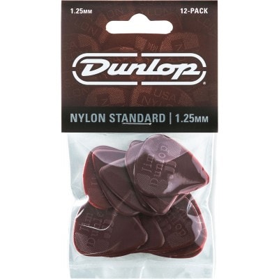 JIM DUNLOP NYLON STANDARD 1,25 MM, PLAYER