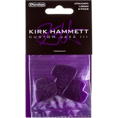 KIRK HAMMET PURPLE SPARKLE JAZZ III 1,38MM X 6