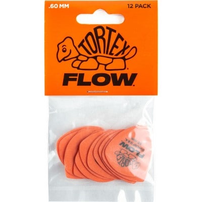 Dunlop Tortex Flow Standard 0,60mm Sachet De 12