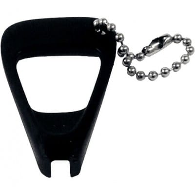 BOTTLE OPENER KEY RING WITH PEG REMOVER