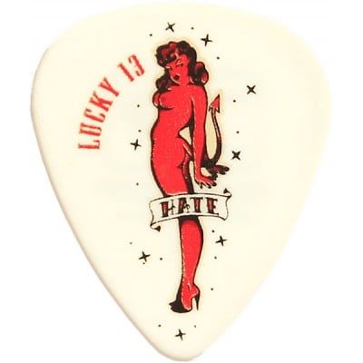 LUCKY 13 SERIES II, SACHET DE 36 #8 HATE GIRL, BLACK, 1.00 MM