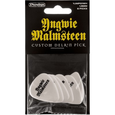 MEDIATOR SIGNATURE YNGWIE MALMSTEEN DELRIN 1,5MM SACHET DE 6