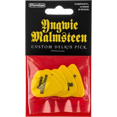 MEDIATOR SIGNATURE YNGWIE MALMSTEEN DELRIN 1,14MM SACHET DE 6