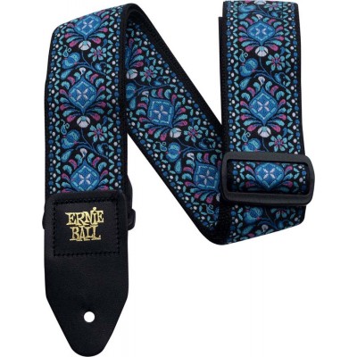 ERNIE BALL SANGLE JACQUARD INDIGO ORCHID