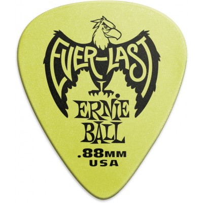 MEDIATORS EVERLAST SACHET DE 12 VERT 0,88MM