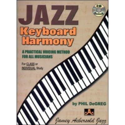 AEBERSOLD DEGREG PH. - JAZZ KEYBOARD HARMONY + CD 