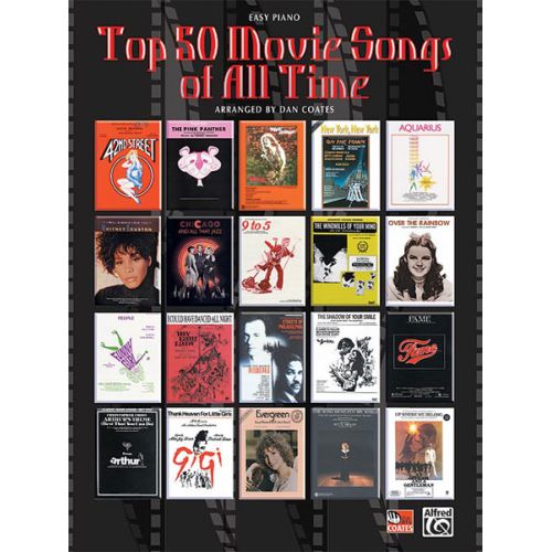  Top 50 Movie Songs Of All Time - Piano Solo